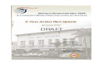 Draft: EnVision Downtown Hilo 2025: 5-Year Action Plan Update