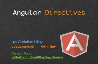 Angular Directives from Scratch