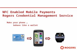 NFC Enabled Mobile Payments