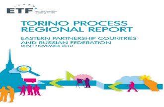 Draft Report - Torino Process - Eastern Partnership and Russia