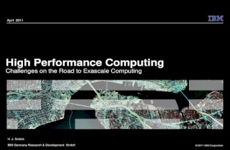 High Performance Computing - Challenges on the Road to Exascale Computing