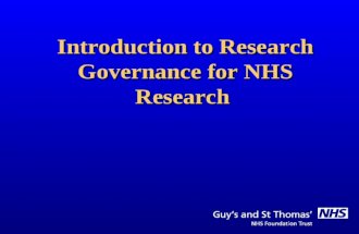 Research  Governance Lecture