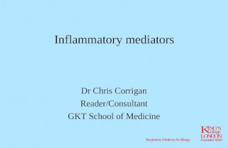 Inflammatory Mediators    Corrigan