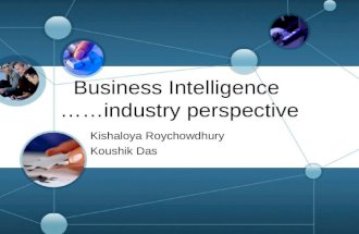 Business Intelligence   Industry Perspective Session I