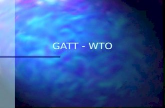 GATT and WTO