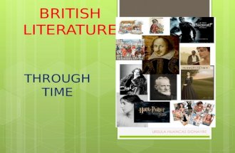 British literature through time