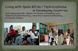 Living with spina bifida and hydrocephalus in developing countries carla verpoorten