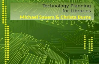 Technology Planning for Libraries