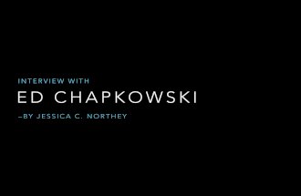 Ed Chapkowski interview