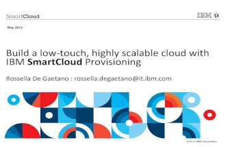 2012.05.11 - IBM SmartCloud Provisioning by Rossella de Gaetano - Forum du Club Cloud des Partenaires