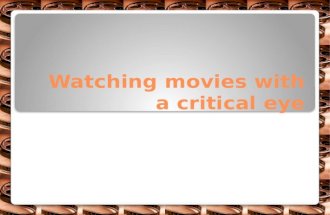 Viewing A Film Critically