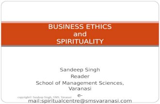 Business ethics and spirituality
