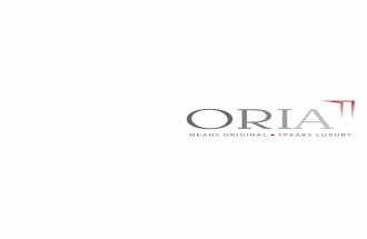 Oria Catalogue 2011