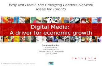 Digital Media: A driver for economic growth