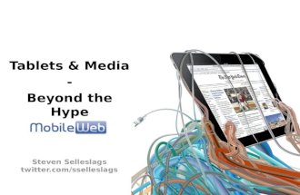Ttablets and Media: Beyond the Hype