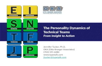 The Personality Dynamics of Technical Teams