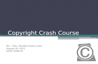 Copyright Crash Course