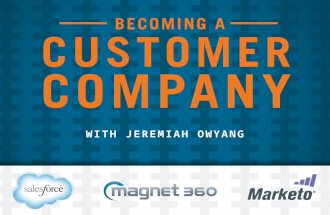 Magnet 360 and 3M - Becoming A Customer Company