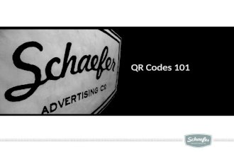 Schaefer's QR Code 101