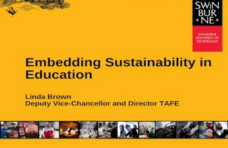 Embedding Sustainability In Education Lb