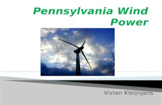 Pennsylvania wind power