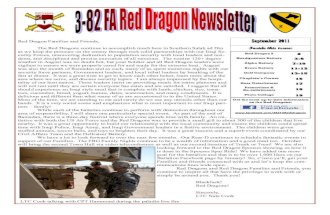 Red Dragon Newsletter, September 2011