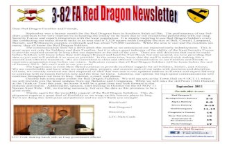 Red Dragon Newsletter October 2011