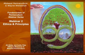 Permaculture: Ethics and Principles
