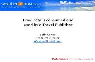 Colin Carter - Effective data distribution and consumption