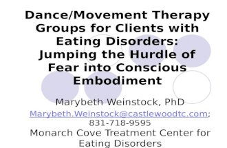 Webinar- Dance Movement Therapy with ED Clients