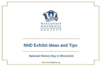 NHD in Wisconsin: Exhibits CD