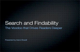 Findability Abwc2008