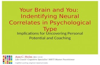 Identifying neurocorrelates in psychological type  ap ti tc 2011