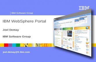 WebSphere Portal Business Overview