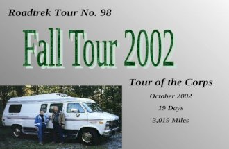 Van Tour 98 The Corps 2002