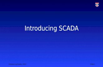 Introducing scada