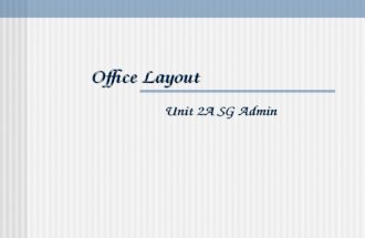 Unit 2a - Office Layout