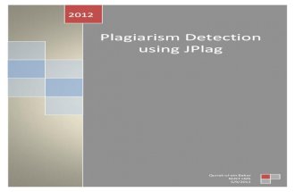 Plagiarism detection of code via j plag