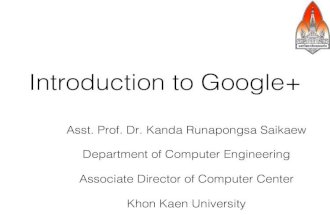 Introduction to Google+