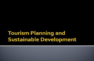 Tourism planning