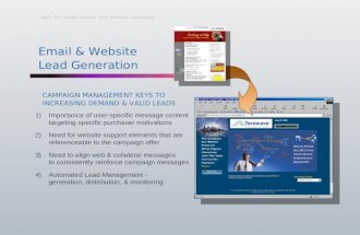 Email & Web marketing