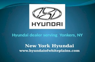 Hyundai dealer serving Yonkers, NY