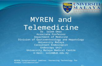 MYREN and Telemedicine