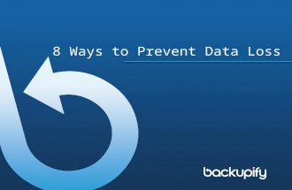 8 Data Loss Prevention Tips