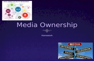 Issues Raised by Media Ownership.