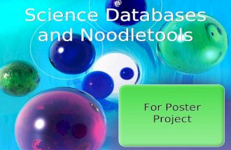 Science database noodletools