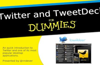 Twitter for dummies