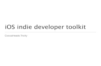 2013-03-07 indie developer toolkit