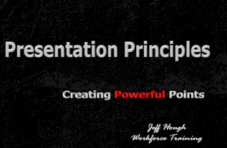 Presentation Principles