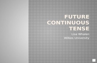 Future Continuous Tense